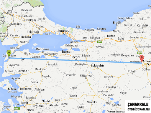 ankaradan çanakkale kaç saat-1